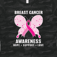 thumbnail image 4 of Inktastic Breast Cancer Awareness Hope Support and Love Women's T-Shirt, 4 of 5