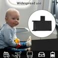 thumbnail image 6 of JTWEB Toddler Airplane Bed Lightweight Airplane Seat Extender Bed Portable Kid Travel Plane Bed Comfort Kid Airplane Bed Easy Install Baby Airplane Seat Extender for Kids Toddlers, 6 of 10