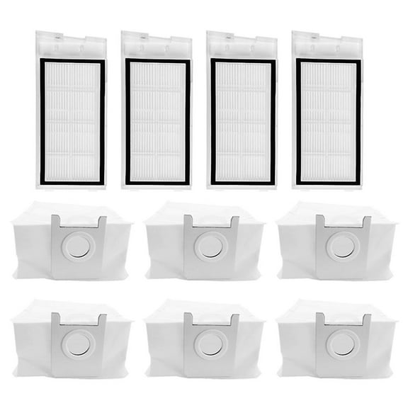 For Xiaomi Roidmi Eve Plus Hepa Filter Robot Vacuum Cleaner Dust Bag