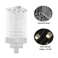 thumbnail image 2 of Miumaeov Modern Square Chandelier Luxury 3-Tier Crystal Chandeliers Flush Mount Ceiling Light Pendant for Dining Room Foyer Light Fixture, 2 of 12