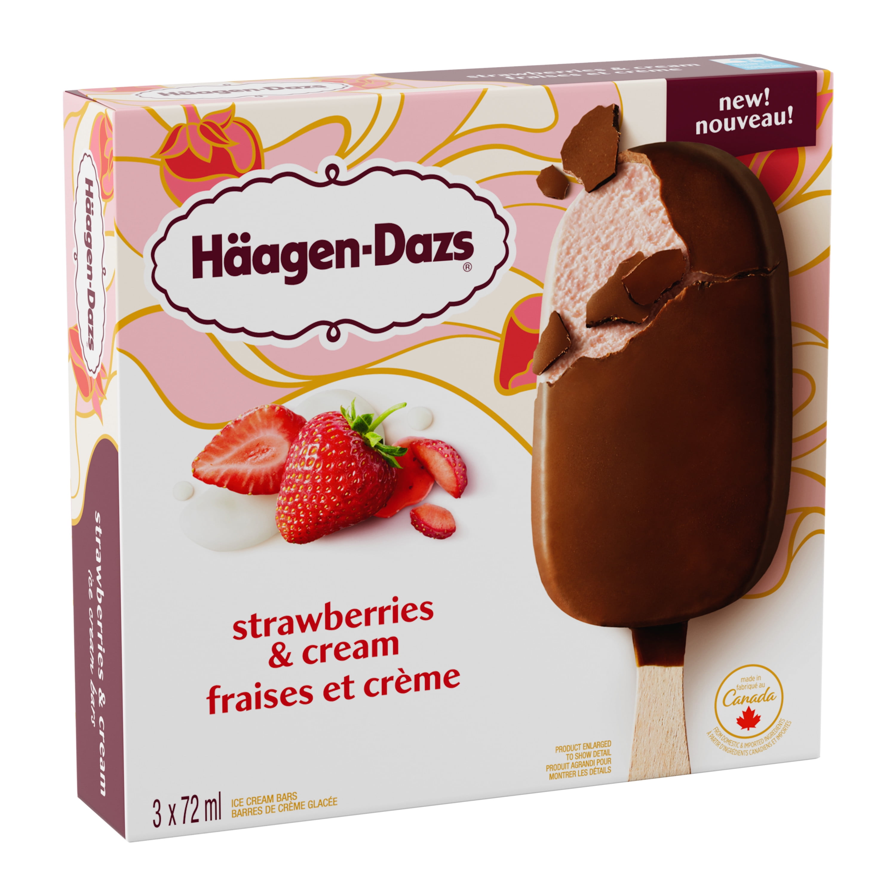 HGDZS STRWBRRS&CRM - FRENCH HAGEN DAZS HGDZS FRSES ET CRME