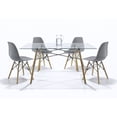 thumbnail image 1 of Set de 4 Sillas y Comedor Mundo In  Sillas JM-1618 Oslo Gris y Comedor Rectangular, 1 of 10