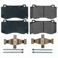 thumbnail image 1 of Power Stop Brake Pad 17-1298 Z17 Evolution; FMSI Number D1298; Ceramic Brake Pads; Set Of 4; With Premium Stainless Steel Hardware, 1 of 4
