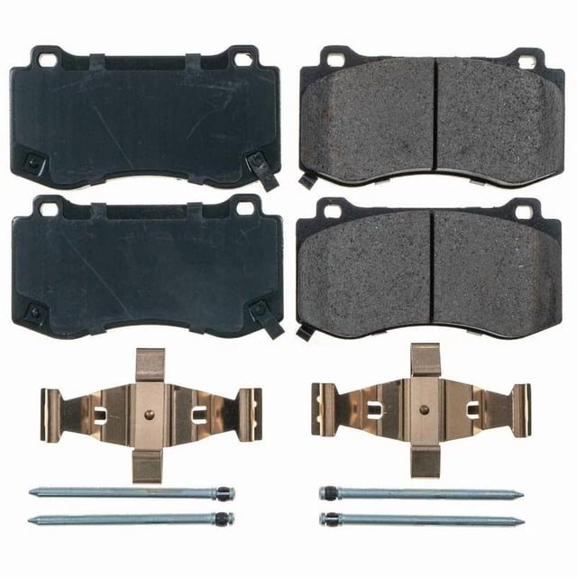 Power Stop Brake Pad 17-1298 Z17 Evolution; FMSI Number D1298; Ceramic Brake Pads; Set Of 4; With Premium Stainless Steel Hardware