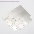 thumbnail image 5 of Código de ángulo de pieza recta de acero inoxidable Pieza recta de múltiples especificaciones Conector de muebles plano de pieza recta Código de ángulo de una palabra, 5 of 5