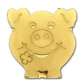 thumbnail image 1 of Palau 1/2 gram Gold $1 Golden Lucky Pig, 1 of 2