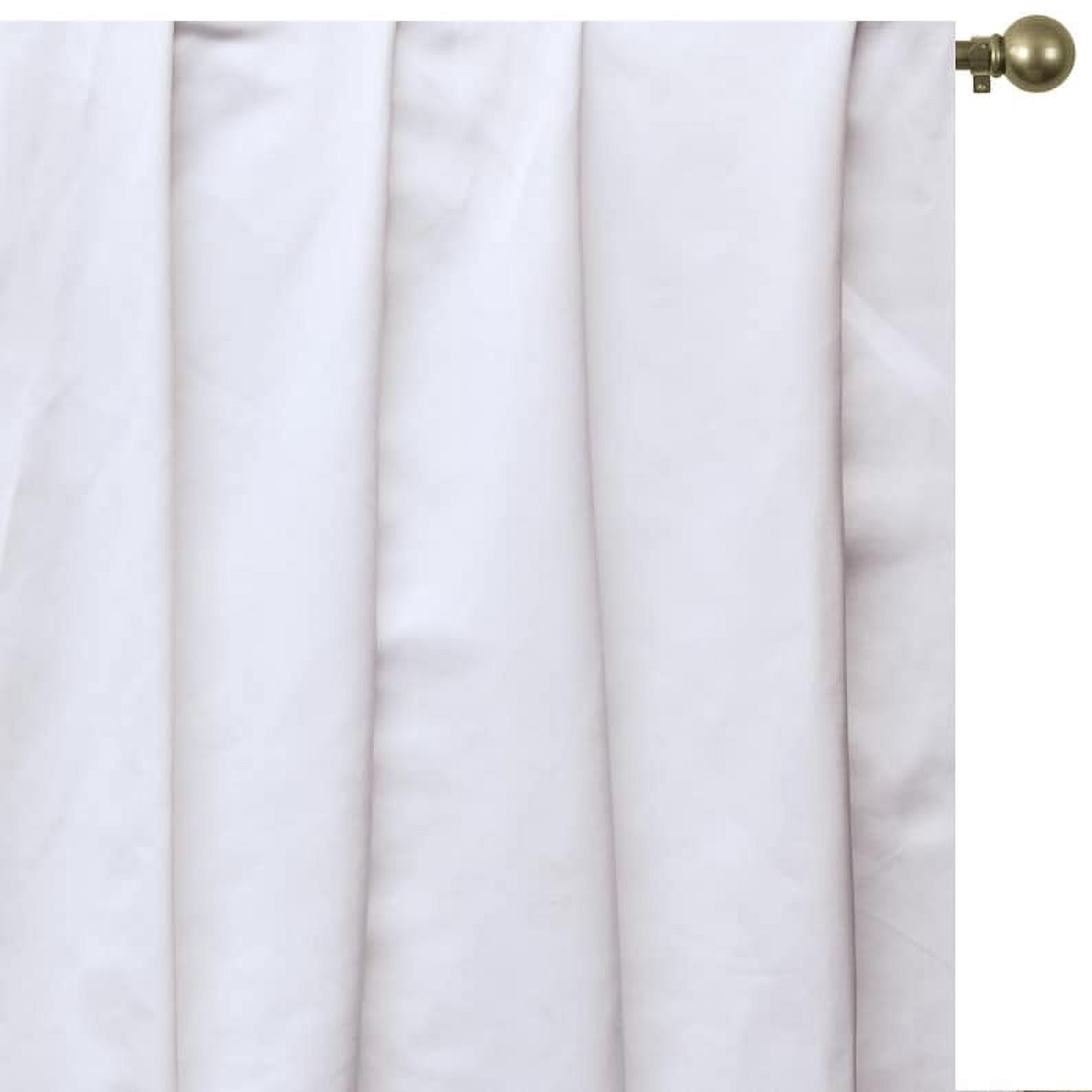 Fabric Mart Direct Off White Heavy Satin Fabric by the Yard, 54 inches or 137 cm Width White Satin Fabric, 1 Yard Solid Satin Upholstery Fabric For Curtains, Pillows