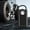Black, variant on YUVA 12V Portable Tire Inflator, 120W 35L/min Fast Inflation, Digital Display Auto-Off, 4 Modes for Car/Bike/Motorcycle