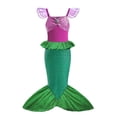 thumbnail image 3 of Disney-vestido de princesa Jasmine para niña, disfraz de Aladdín, lámpara de sirena, Elena, Moana, fiesta de cumpleaños, Carnaval, 3 of 5