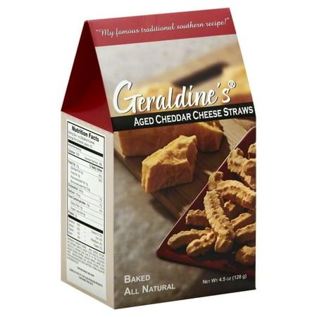 Bodacious Food Geraldines  Cheese Straws, 4.5 oz (Best Cookie Press For Cheese Straws)