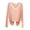 Pink, variant on Ltctricy Long Sleeve Pajama Tops for Women Casual V Neck Sleepwear Summer Fall Loose Fit Comfy Lounge Shirts