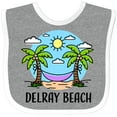 thumbnail image 3 of Inktastic Summer Vacation in Delray Beach Boys or Girls Baby Bib, 3 of 4