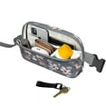 thumbnail image 4 of Elegant Floral Waist Bag - Romantic Rose & Peony Fanny Pack Hands-Free for Travel, 4 of 4
