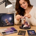 thumbnail image 6 of 2026 New 3D Beaded Animal Kit, Guardians of the Wild DIY Animal Beading Kit,Collectible Mythical Creature Figurine Making Kit for Home Decor (Raven), 6 of 7