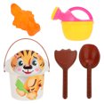 thumbnail image 1 of KAKOWELY 1 juego de juguetes de arena de playa para niños, palas de arena, cubo de juguete, moldes de animales, juguetes de playa de verano, 1 of 4