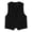 black, variant on Kids World Boys' Single-Breasted Vest Color: navy Size: 12