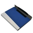 thumbnail image 6 of 3-Ring Binder Portfolio with Whiteboard Clipboard and Expanded Document Bag, Padfolio Ring Binder Business Organizer Portfolio Case (Blue), 6 of 6