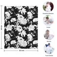 thumbnail image 4 of Pioneer Flower Floral Print Pattern Blanket,Comfortable Soft Flannel Throw Blanket,All Season,Warm Lightweight Blankets for Sofa Bed Couch Living Room Chair,30"x40", 4 of 4