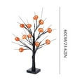 thumbnail image 5 of 24” 24 LED Halloween Birches Tree with Lights Battery Powered Tabletop Tree for Halloween Decoration Indoor Home Decor Wedding Party Trees, 5 of 5