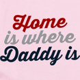 thumbnail image 2 of CafePress - Home Is Where Daddy Is Body Suit - Long Sleeve Cotton Baby Bodysuit, 2 of 4