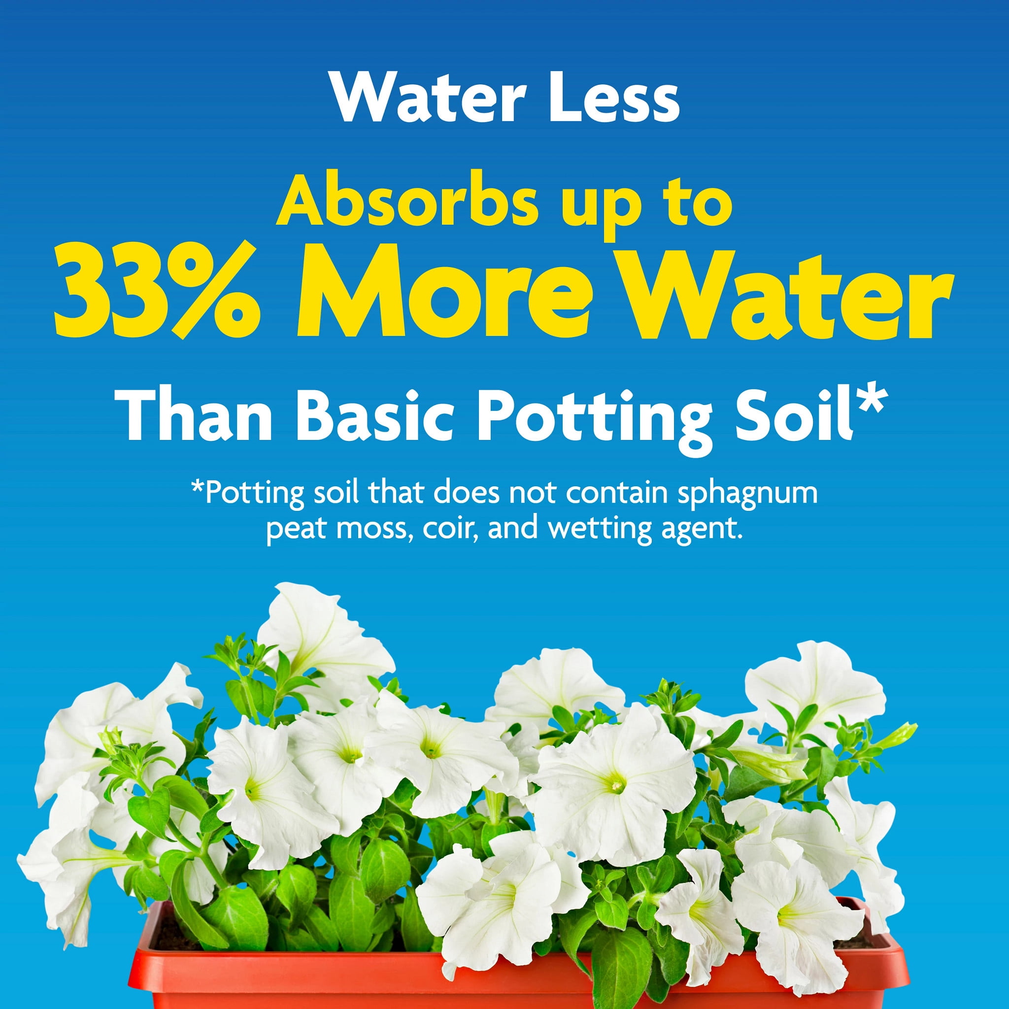 Miracle-Gro Moisture Control Potting Mix Bulk Soil Pallet, For Container Plants, 1,950 qt.