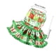 thumbnail image 3 of Adornos navideños, adornos navideños, regalos navideños, vestido clásico navideño para mascotas, vestido informal para perros, vestido de fiesta con mangas con volantes, regalo navideño para mascotas,, 3 of 6