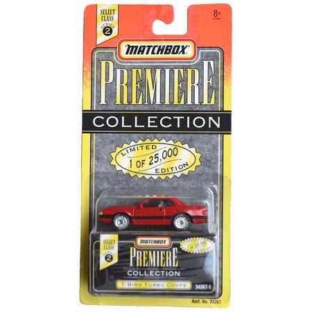 Matchbox T-Bird Turbo Coupe Limited Edition 1 of 25000