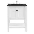 thumbnail image 4 of Modway Prestige 24" Bathroom Vanity in White Black, 4 of 10