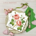 thumbnail image 5 of Keep Unique Floral Paper Napkins, Decoupage Flower Luncheon Napkins, Assorted Color, 20/Pack, 5 of 6