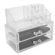 thumbnail image 3 of Fugacal hermoso juego de caja de almacenamiento de maquillaje de dos niveles para mujeres para joyería organizador de lápiz labial para nias para joyería soporte de Fugacal No se aplica, 3 of 6