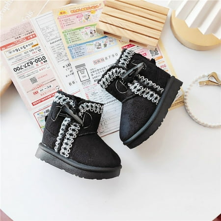 

Japanese single export Winter Children‘s snow boots baby thickened warm cotton shoes men‘s and women‘s low-top children‘s shoes 13-18cm