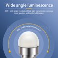 thumbnail image 6 of Ruiandsion E14 LED Bulb, 12V Low Voltage 1W 100LM 3000K Warm White, for Antique Desk Lamp RV Marine Interior Lighting, 2-Pack, 6 of 10
