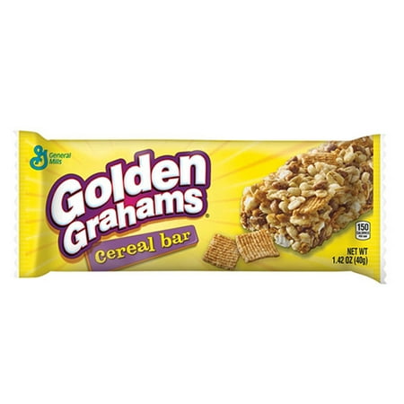General Mills Golden Grahams Cereal Bar 1.42 Oz pack of 24