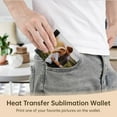 thumbnail image 3 of 4PCS Sublimation Wallet, Customized Sublimation Blank Men Wallet, Heat Transfer Printing Wallet, DIY Bifold Wallet, Male Leather Wallet with Card Slots, Gift Choice for Boyfriends, Husbands, 3 of 6