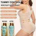 thumbnail image 5 of VASLANDA Shapewear Bodysuit for Women Tummy Control Butt Lifter Panty Criss Cross Stomach Body Shaper Trainer Slimming Girdles, 5 of 7