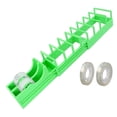 thumbnail image 2 of Desktop Tape Dispenser For Wrapping & Crafts | Prepares 18 Tape Strips Fast | Free Compact Heavy Duty | Standard Washi & Double Sided Tape With 2 Tape, 2 of 9