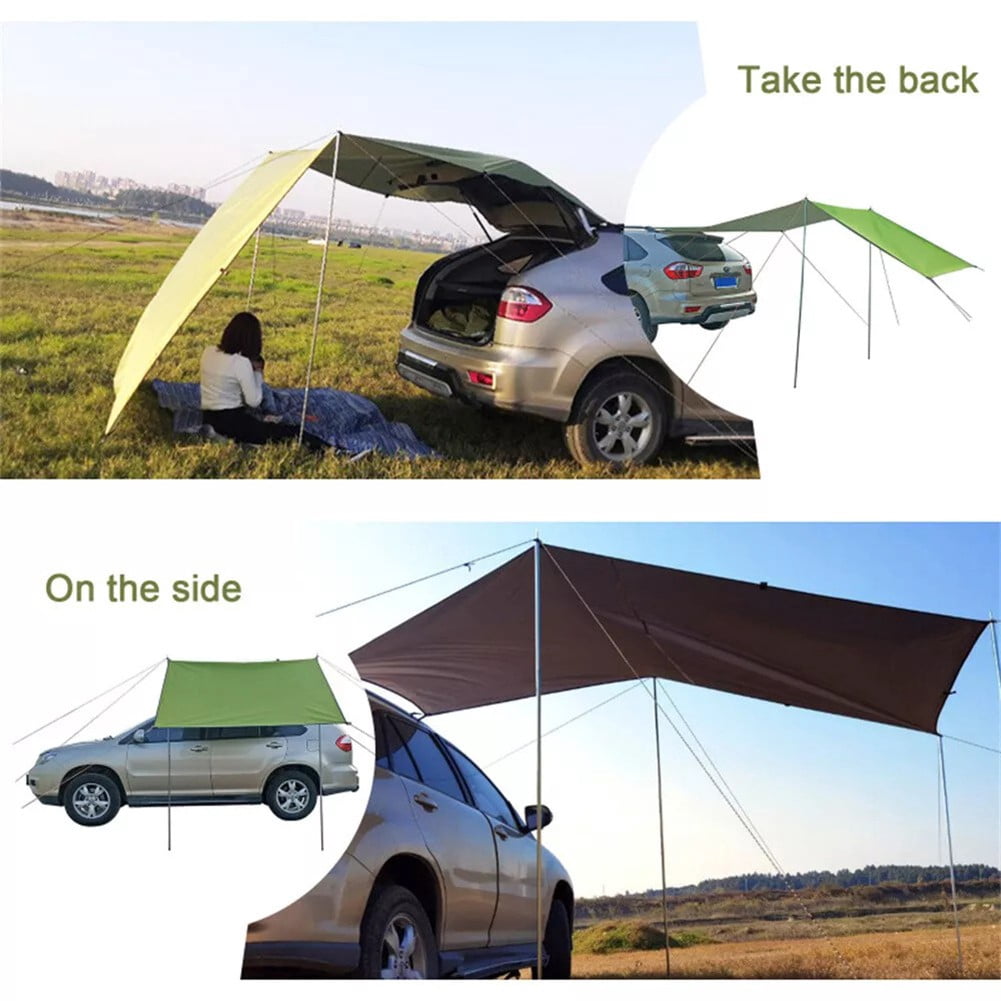 Car Side Awning Rooftop Tent Waterproof Side Tent For Outdoor Camping 300*150cm