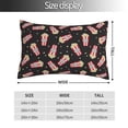thumbnail image 2 of Kdxio Cotton Pillow Cases 14"x20" Pillowcases,Soft and Breathable Bedroom Pillow Cases-Popcorn, 2 of 8