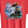 thumbnail image 3 of Disney - Part Of Your World - Women's Short Sleeve Graphic T-Shirt, 3 of 5