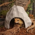 thumbnail image 6 of Plastic 3D Printed Reptile Shelter Realistic Artificial Hidden Cave Shelter Stable Reptile Habitat for Lizards Turtles, 6 of 7