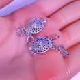 thumbnail image 6 of Necklace Connectors for Multiple Necklaces,Necklace Layering Clasps White Gold Plated Bracelet Extension Chain, 6 of 9