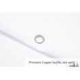 thumbnail image 3 of Purple Gentian Minimalist Shower Curtain, Waterproof Polyester Fabric Artistic Bathroom Curtain (72" x 72"), 3 of 5