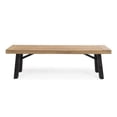 thumbnail image 6 of CoSoTower Acacia Wood Bench Set Features Slat Panel Seating And A Gorgeous Two-Toned Finish, 6 of 9