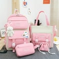 thumbnail image 2 of Juego De Mochila Kawaii De 4 Piezas, Mochila Para Estudiantes, Bolso De Mano, Estuche Para Lápices Y Monedero De Almacenamiento Con Cordón, 2 of 4
