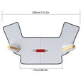 thumbnail image 3 of All-Weather 360° Sunshade & Ice Cover for Windshield, Reversible Snow & Sun Protection Cover, Winter & Summer Windshield Protector, Fits All Vehicles, 3 of 3