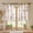 A-yellow-30"W x 30"L (Pack of 2), variant on Floral Linen Door Curtains 72 Inch Long 2 Panels For Front - Light Filtering Semi Sheer Window With Rod Pocket Yellow 24" W X 72" L