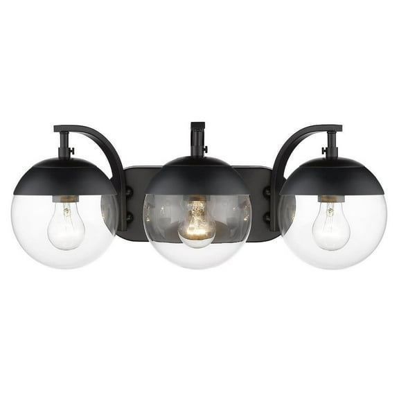 3 Light Bathroom Light Fixture in Fashionable Style 8.25 inches High By 21 inches Wide Bailey Street Home 170-Bel-4159133