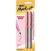 BIC CORPORATION Mark It Permanent Marker in Black (2 Pack) (Set of 6)