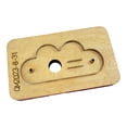 thumbnail image 1 of Wood Leather Cutting Die Pendant Cutting Tools Leather Template Cutting Mold, 1 of 8
