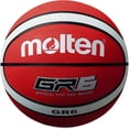thumbnail image 1 of Balón de baloncesto unisex Molten BGR-RW, rojo/blanco, talla 6, 1 of 3